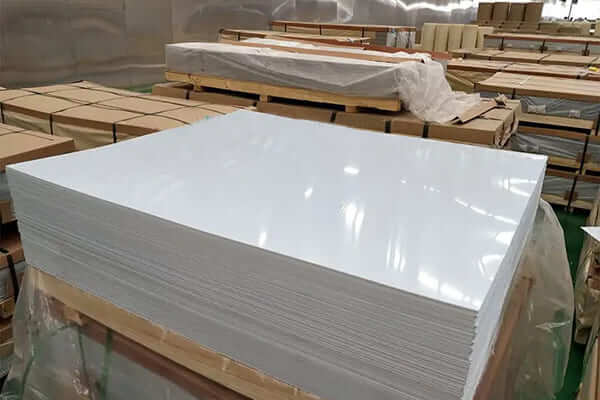 4X8 Taflen Alwminiwm Gwyn