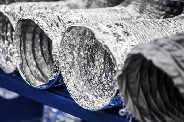 Beschichtete Aluminiumfolie für flexible Rohre