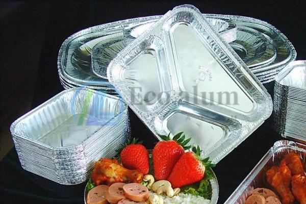 Jednokratna 3003 kutije za ručak od aluminijumske folije-1