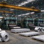 A large-capacity 1060 hot rolling manufacturing facility.