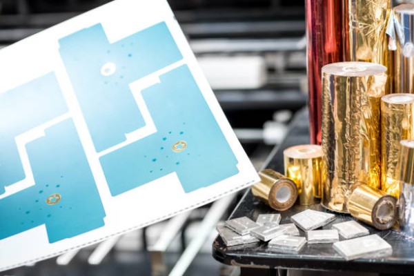 Refined aluminum foil